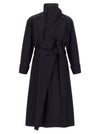 Issey Miyake Shell Trench Coat