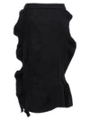 Issey Miyake Black Kone Kone Skirt