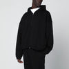 Represent Black zip-up hoodie