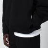 Represent Black zip-up hoodie