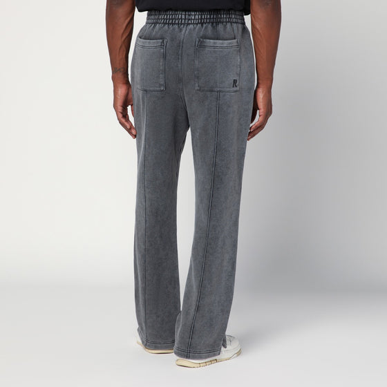 Represent Faded black cotton jogger pants