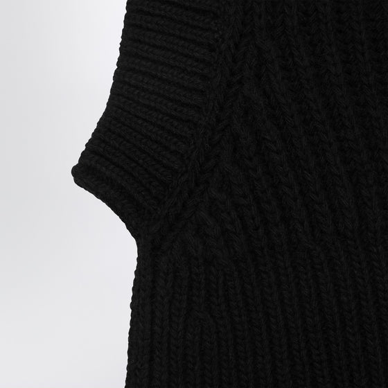 IVY OAK Black wool balaclava