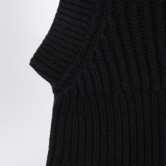 IVY OAK Dark navy wool balaclava