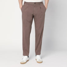  Santaniello Dove grey cotton trousers