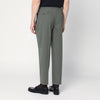 Santaniello Green wool blend trousers