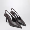 Jimmy Choo Isa 80 neckline color Merlot