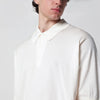 JOHN SMEDLEY Isis white cotton polo shirt