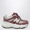 New Balance 9060 LACE Sneakers Washed Burgundy/White