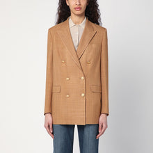  Tagliatore Beige double-breasted jacket
