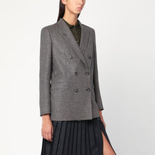  Tagliatore Double-breasted jacket in pied de poule wool