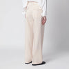 Jil Sander Ivory wool gabardine trousers