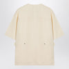 Jil Sander Ivory silk blend shirt jacket