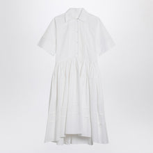  Jil Sander White cotton chemisier dress