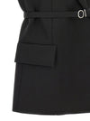 Jil Sander Belt Wool Vest