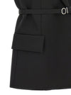 Jil Sander Belt Wool Vest