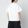 Jil Sander White wide t-shirt with logo