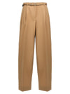 Jil Sander Gabardine Belt Pants
