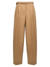 Jil Sander Gabardine Belt Pants