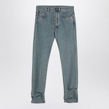  Moschino Light blue denim jeans with rivets
