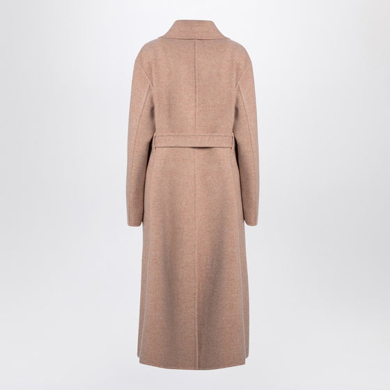 Jil Sander Pink granite wool coat