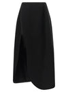 Jil Sander Skirt 158 Slit Skirt
