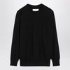 Jil Sander Black wool crew-neck sweater