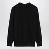 Jil Sander Black wool crew-neck sweater