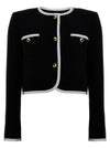 Moschino Crepe Short Jacket