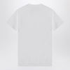 Moschino White cotton T-shirt with logo