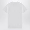 Moschino White cotton T-shirt with logo