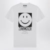 Moschino White cotton Smile T-shirt