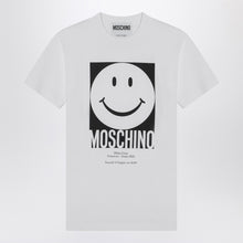  Moschino White cotton Smile T-shirt