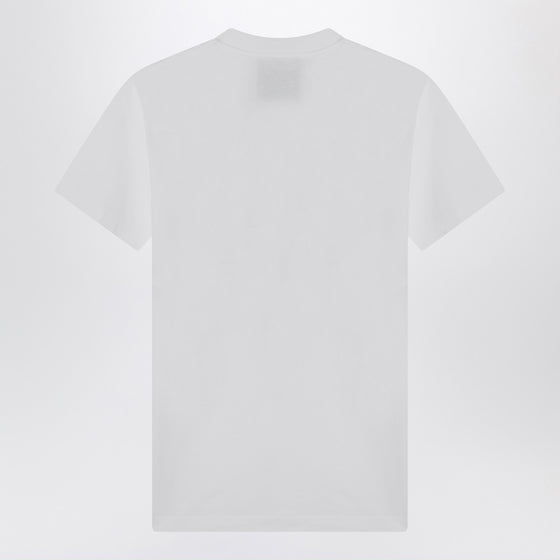 Moschino White cotton Smile T-shirt