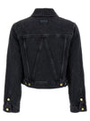 Ganni Cropped Denim Jacket