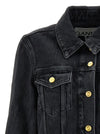 Ganni Cropped Denim Jacket