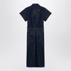 GANNI Blue midi dress in organic denim