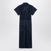 GANNI Blue midi dress in organic denim