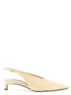 Jil Sander Leather Slingback