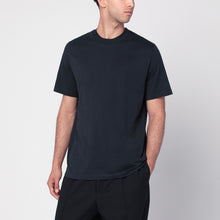  Jil Sander Dark blue cotton T-shirt