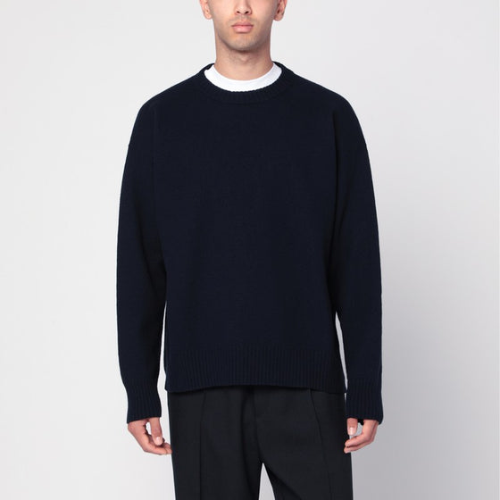 Jil Sander Midnight blue cotton T-shirt