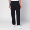 Jil Sander Midnight blue pants in technical gabardine