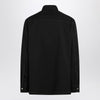 Jil Sander Black zipped shirt jacket