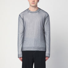  Jil Sander Grey jumper with layered design