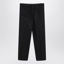  Jil Sander Navy blue cotton pants