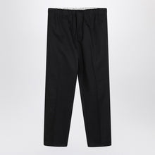  Jil Sander Navy blue cotton pants
