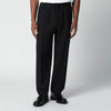 Jil Sander Black technical serge trousers