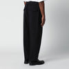 Jil Sander Black technical serge trousers