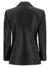 Balmain Leather Blazer