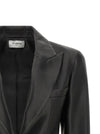 Balmain Leather Blazer