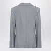 LEMAIRE Grey mélange double-breasted jacket